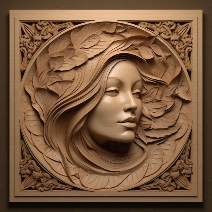 نموذج ثلاثي الأبعاد لآلة CNC 3D Art 